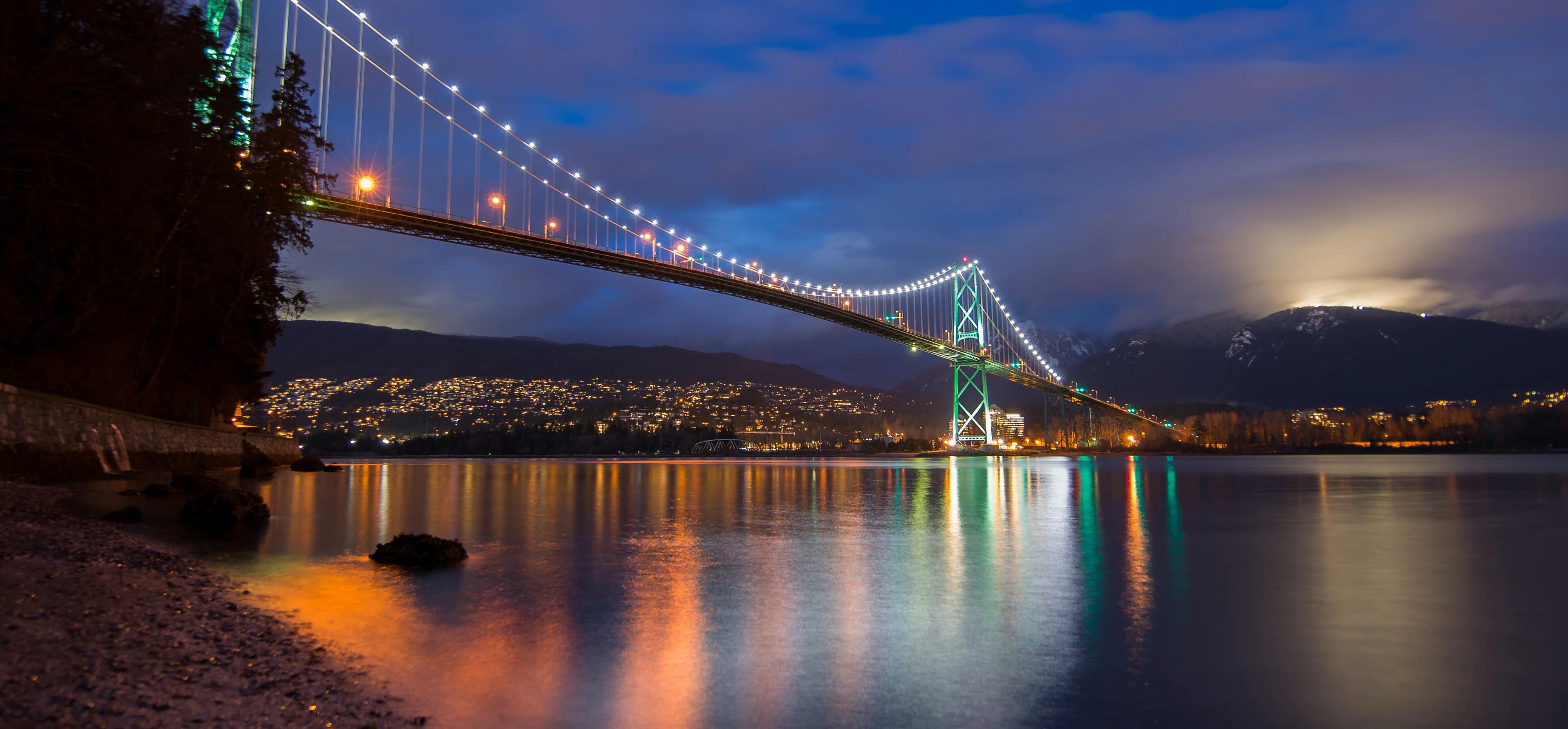 British Columbia skyline